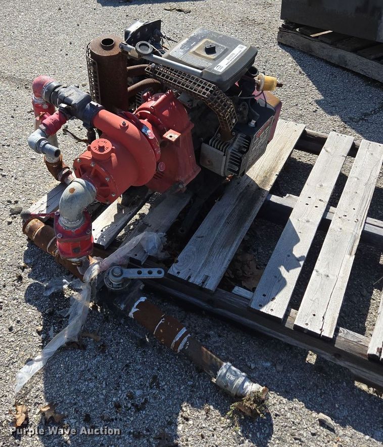 image for item EN3578 WAJAX Pacific BB-4 fire truck water pump