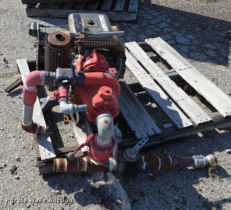 image for item EN3578 WAJAX Pacific BB-4 fire truck water pump