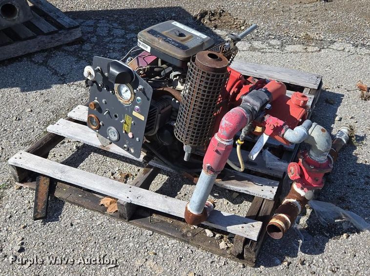 image for item EN3578 WAJAX Pacific BB-4 fire truck water pump