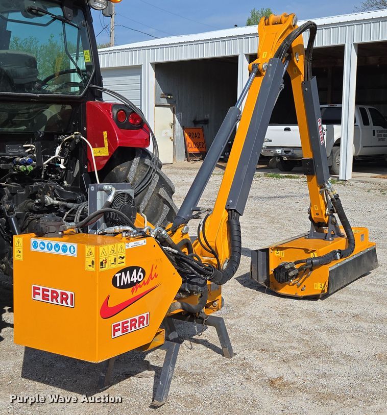 image for item EN3652 Ferri TM46 side boom flail mower