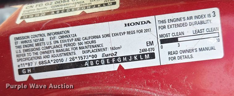 image for item EN3653 2018 LeeBoy 500 Tack Tank asphalt distributor trailer