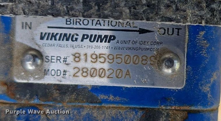 image for item EN3653 2018 LeeBoy 500 Tack Tank asphalt distributor trailer