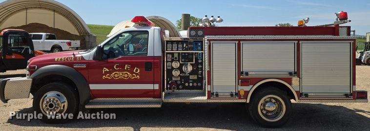 image for item EN8928 2005 Ford F550 Super Duty XL rescue pumper fire truck