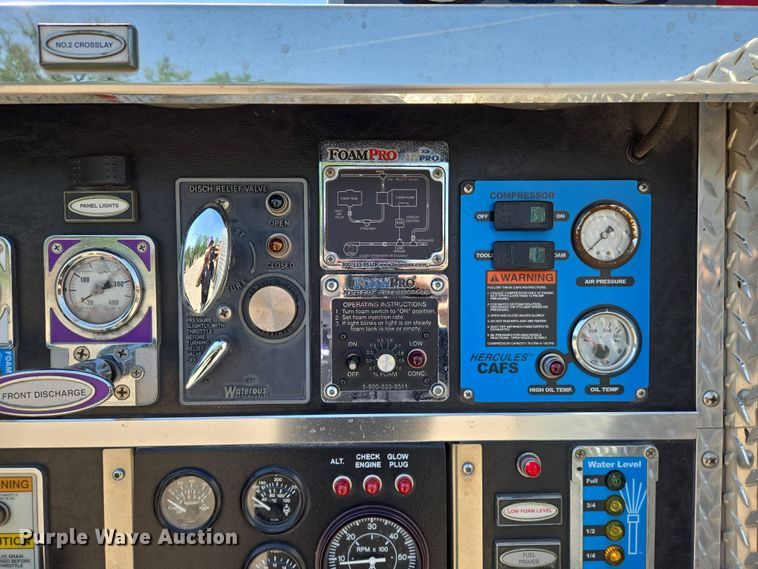 image for item EN8928 2005 Ford F550 Super Duty XL rescue pumper fire truck