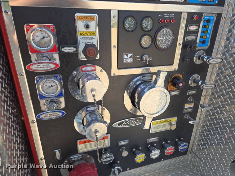 image for item EN8928 2005 Ford F550 Super Duty XL rescue pumper fire truck