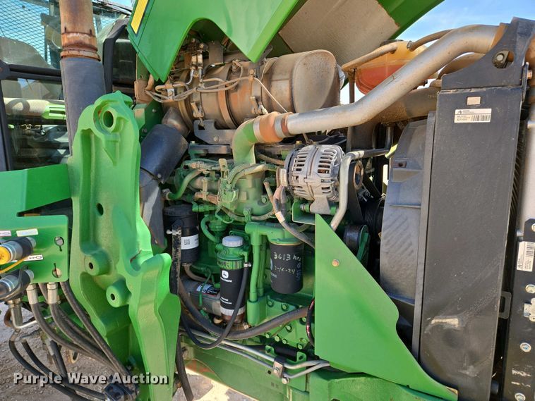 image for item EO0770 2013 John Deere 6105D MFWD tractor