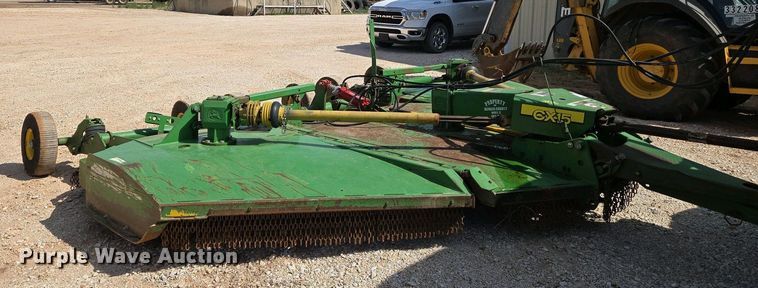 image for item EO0772 John Deere CX15 batwing rotary mower