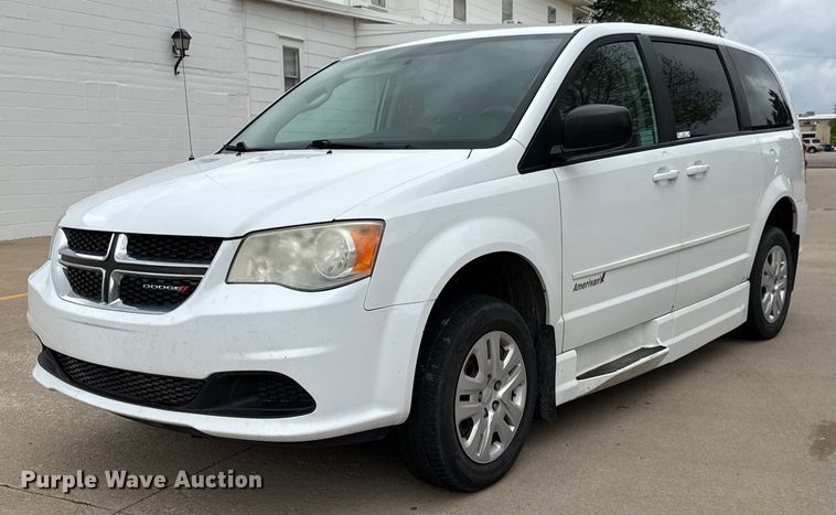 image for item EQ1451 2014 Dodge Grand Caravan handicap accessible van