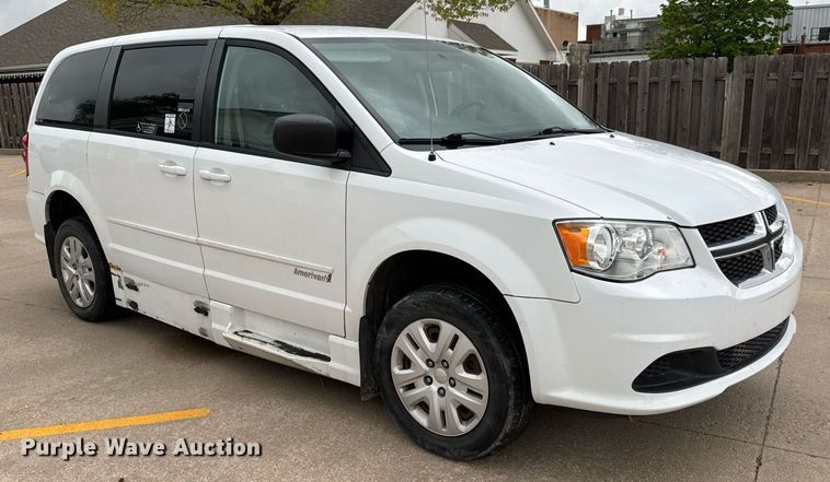 image for item EQ1451 2014 Dodge Grand Caravan handicap accessible van