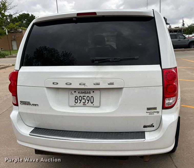 image for item EQ1451 2014 Dodge Grand Caravan handicap accessible van