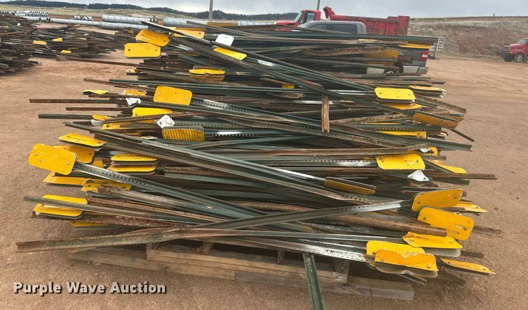 image for item ER5225 (2) pallets of posts