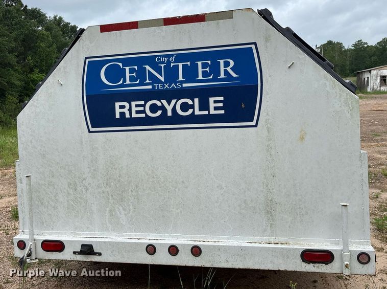 image for item ND9700 2006 Pro-Trailer Recycling recycling trailer
