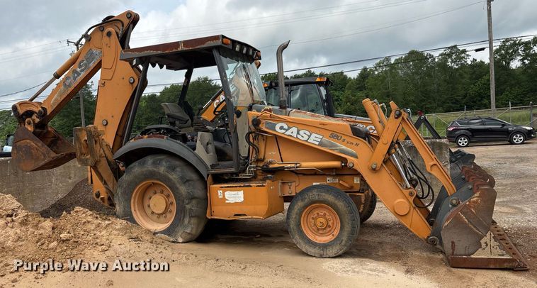 image for item ND9701 2011 Case 580 Super N backhoe