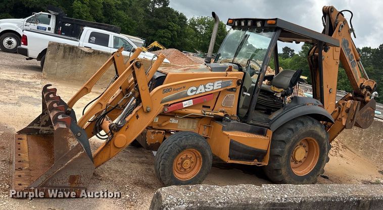 image for item ND9701 2011 Case 580 Super N backhoe