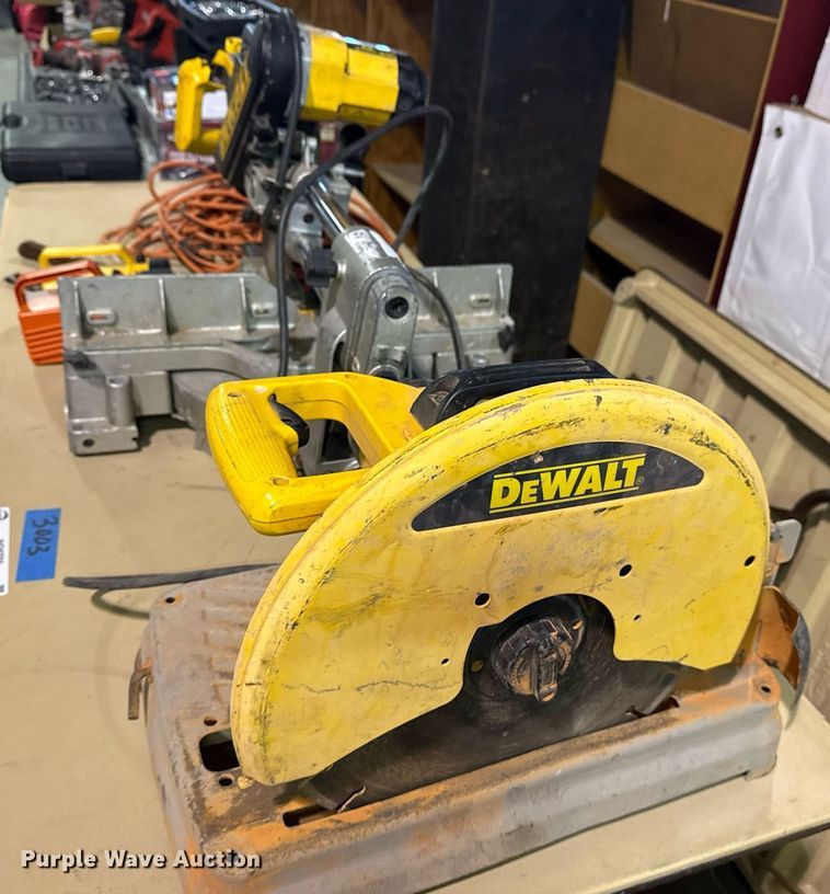 image for item NO9732 Dewalt tools