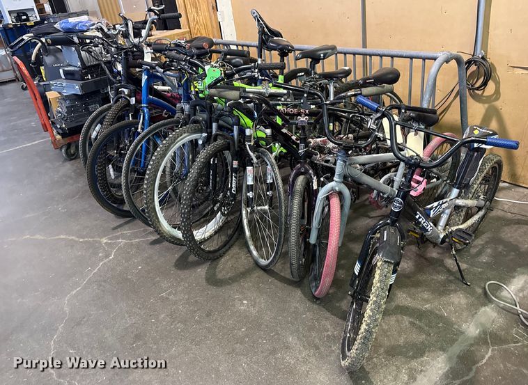 image for item NO9748 Approximately 12 bicycles