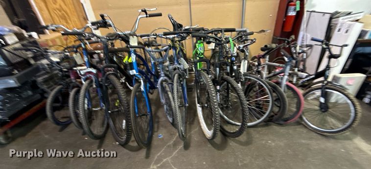 image for item NO9748 Approximately 12 bicycles