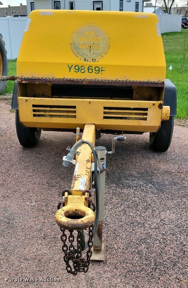 image for item NV9787 Ingersoll Rand air compressor