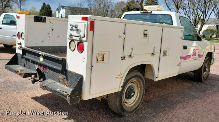 image for item NV9789 1994 Chevrolet C2500 utility bed pickup truck