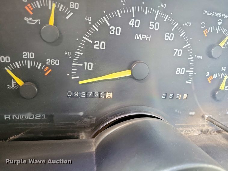 image for item NV9789 1994 Chevrolet C2500 utility bed pickup truck