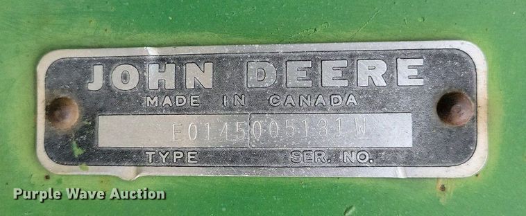 image for item NV9794 John Deere 1530 tractor