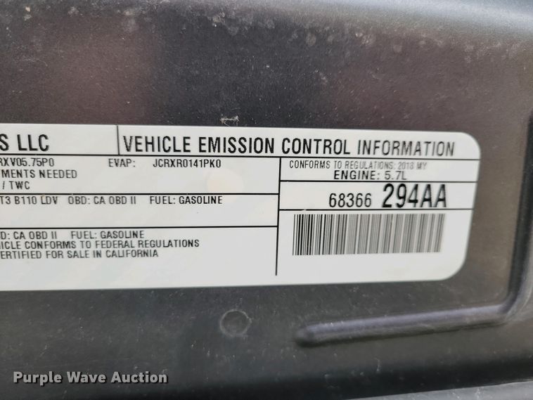 image for item NV9797 2018 Dodge Charger Police 