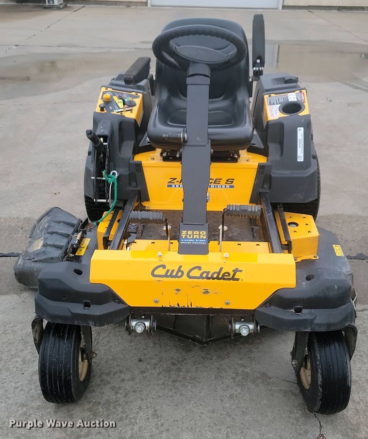 image for item NV9808 2019 Cub Cadet Z-Force S ZTR lawn mower