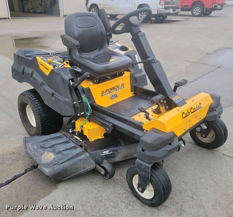 image for item NV9808 2019 Cub Cadet Z-Force S ZTR lawn mower