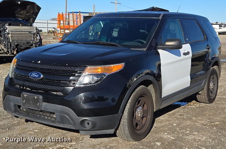 image for item YA0319 2013 Ford  Explorer Police Interceptor SUV