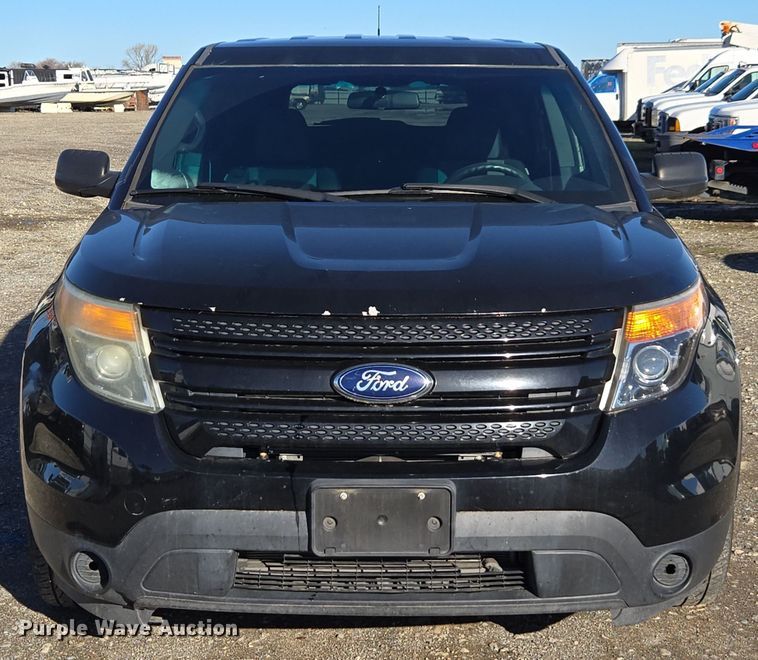 image for item YA0319 2013 Ford  Explorer Police Interceptor SUV