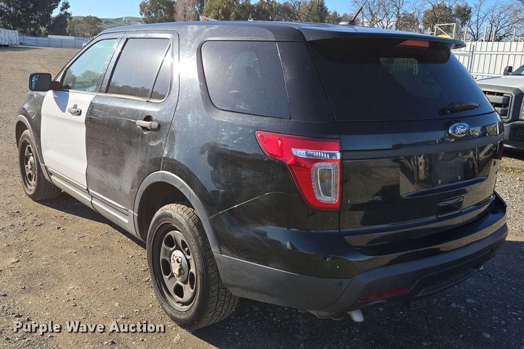 image for item YA0319 2013 Ford  Explorer Police Interceptor SUV