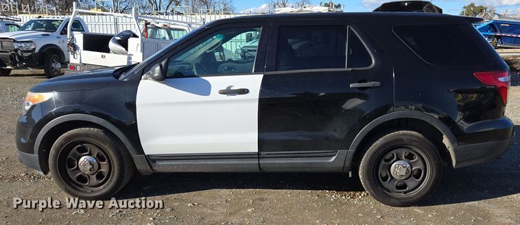 image for item YA0319 2013 Ford  Explorer Police Interceptor SUV