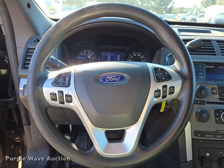 image for item YA0319 2013 Ford  Explorer Police Interceptor SUV