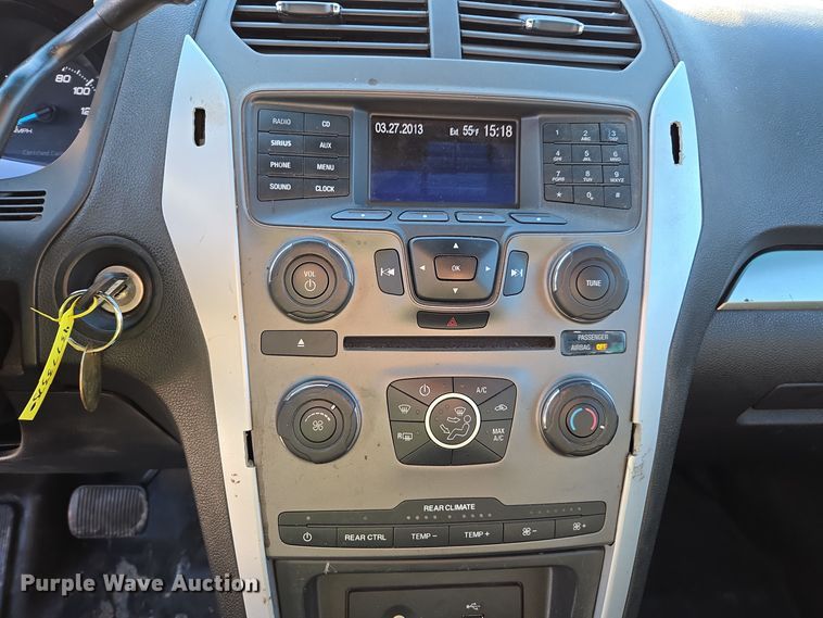 image for item YA0319 2013 Ford  Explorer Police Interceptor SUV