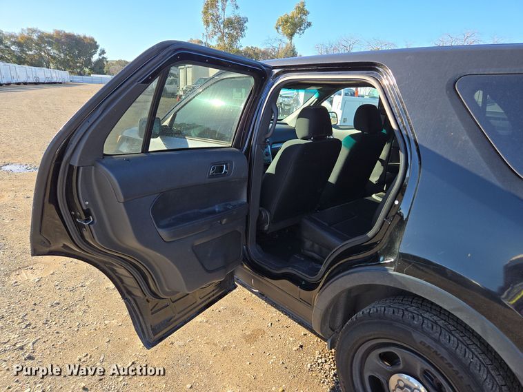 image for item YA0319 2013 Ford  Explorer Police Interceptor SUV