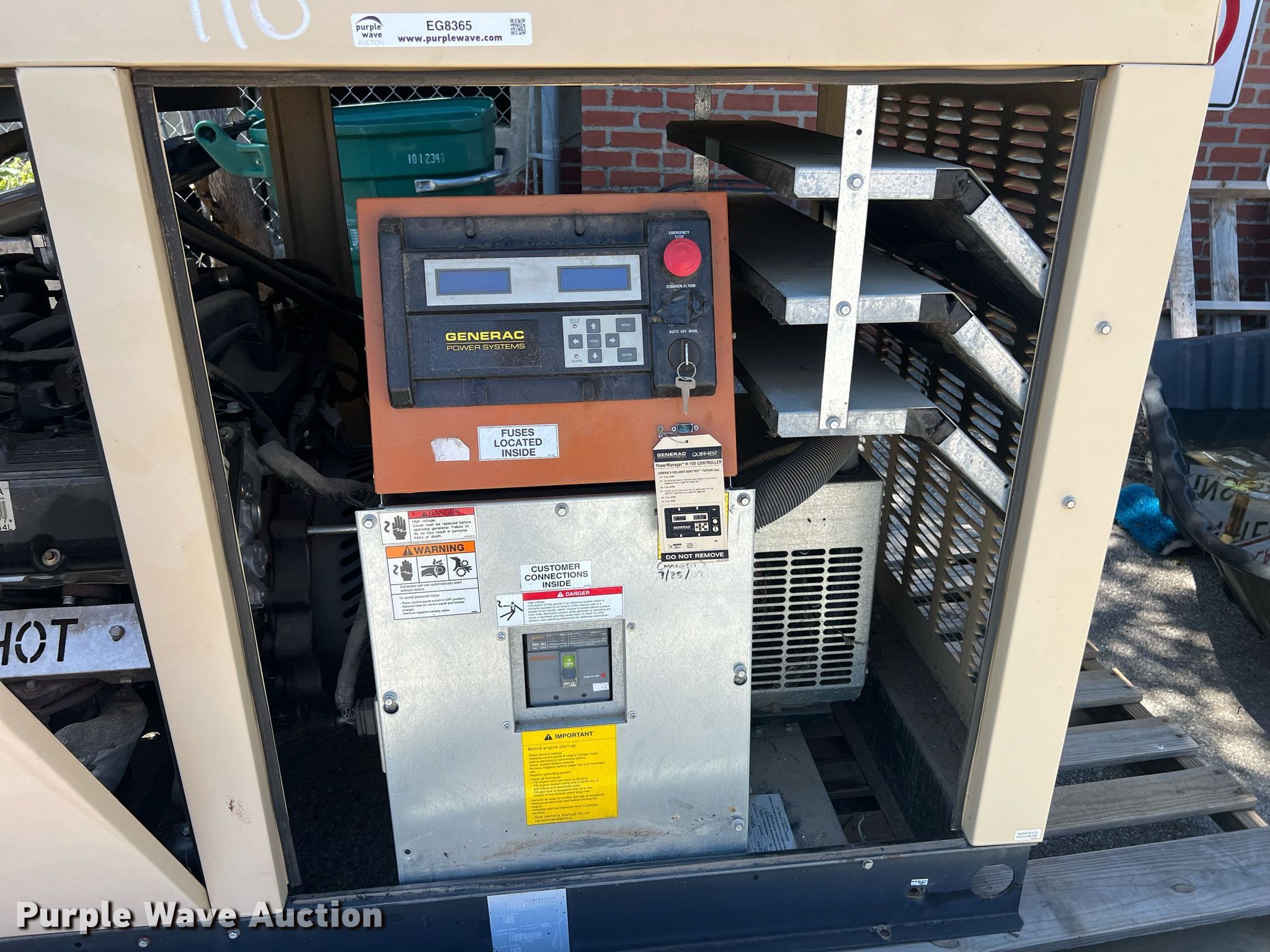 2006 Generac QT04554JNSNA generator in Tulsa, OK | Item