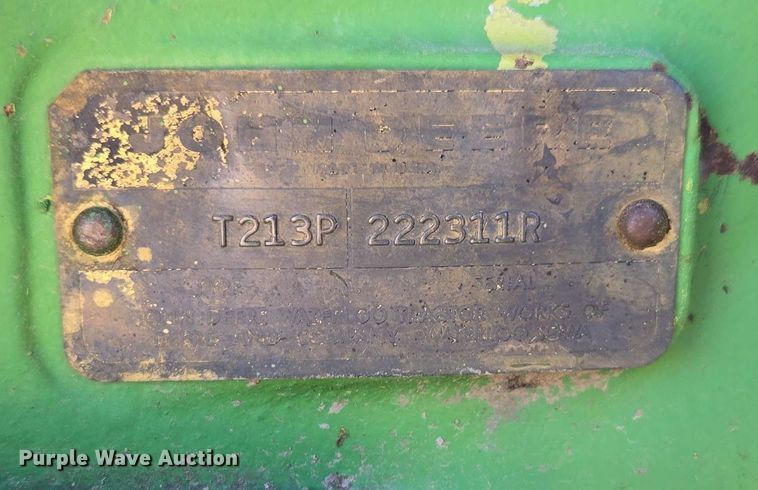 image for item DE2175 1970 John Deere 4020 tractor