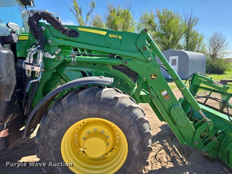 image for item DE2179 2017 John Deere 6175R MFWD tractor