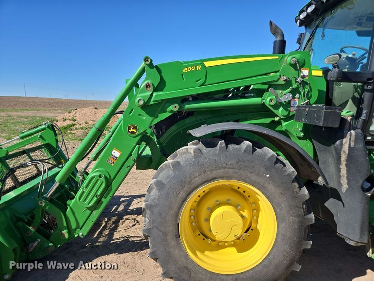 image for item DE2179 2017 John Deere 6175R MFWD tractor