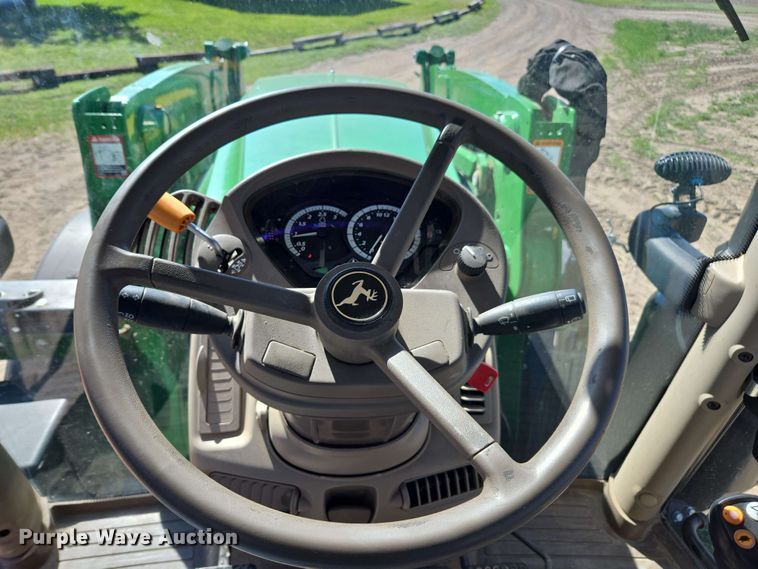 image for item DE2179 2017 John Deere 6175R MFWD tractor