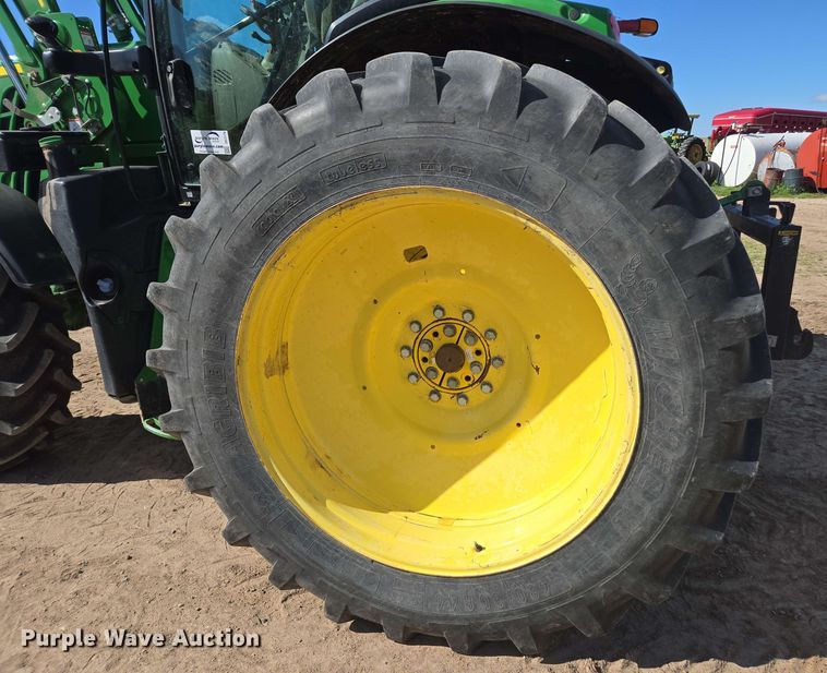 image for item DE2179 2017 John Deere 6175R MFWD tractor