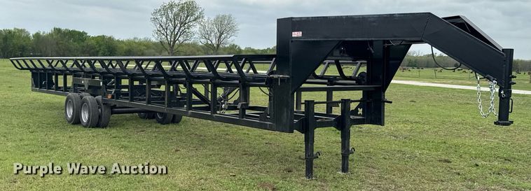 image for item DO0896 Rancho Viejo HRM240 hay bale trailer