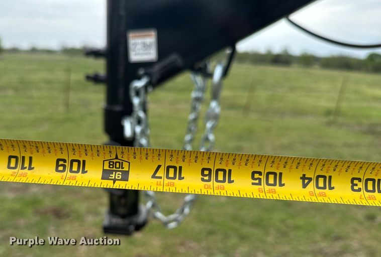 image for item DO0896 Rancho Viejo HRM240 hay bale trailer