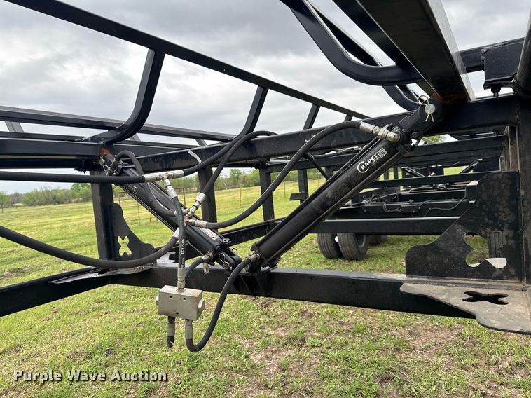 image for item DO0896 Rancho Viejo HRM240 hay bale trailer