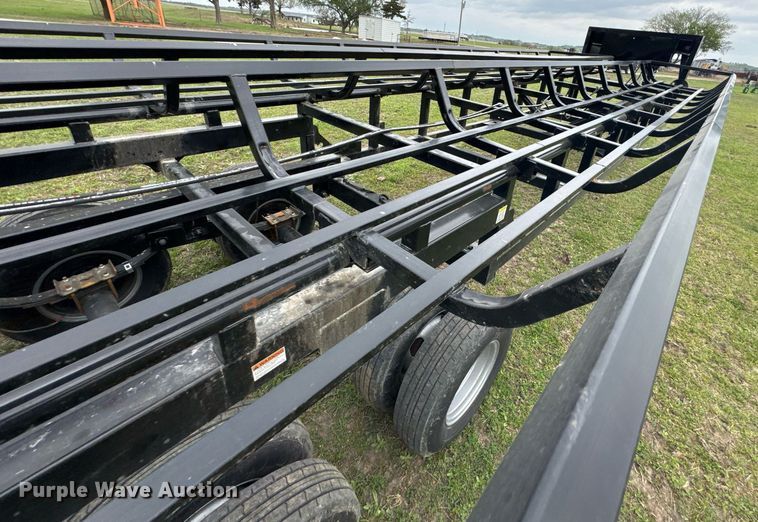 image for item DO0896 Rancho Viejo HRM240 hay bale trailer