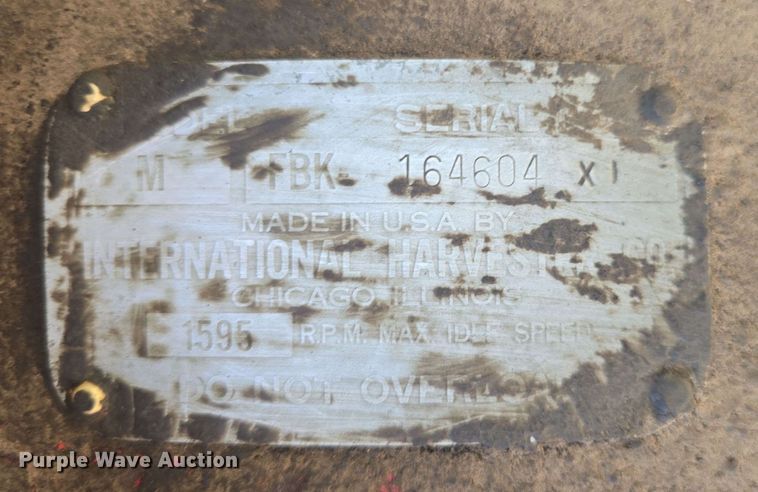 image for item DO7947 1948 International Harvester Farmall M tractor