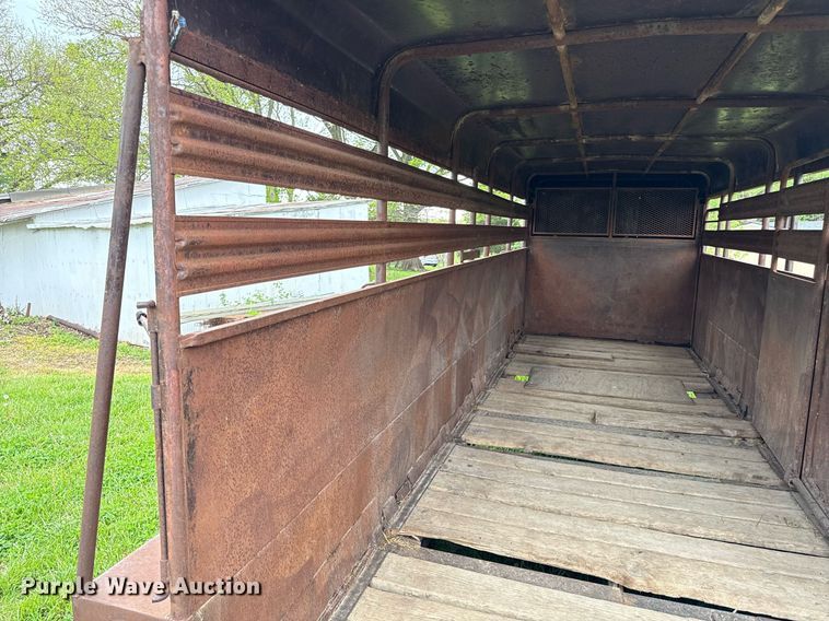 image for item DS4274 1979 Coose livestock trailer