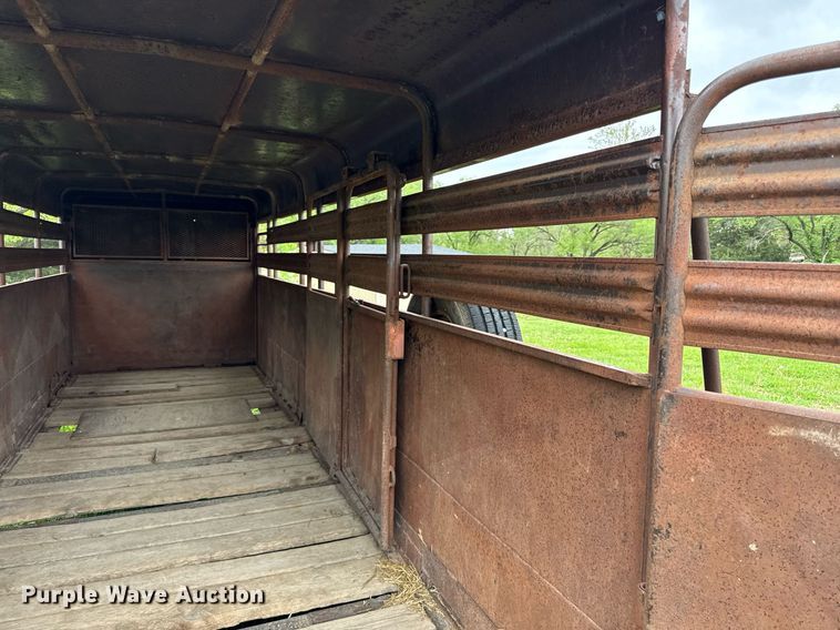 image for item DS4274 1979 Coose livestock trailer
