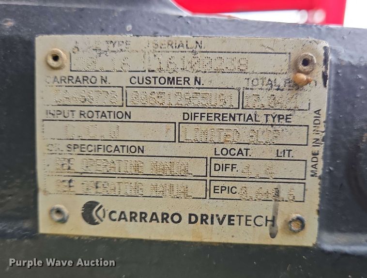 image for item DT4843 Mahindra 6075 PST MFWD tractor