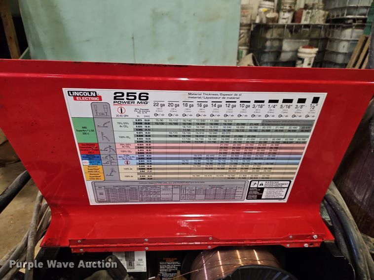 image for item DT7749 Lincoln Power Mig 256 welder
